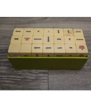 Haikubes Haiku Word Cubes Dice Poetry Game 63 Total in Original Box